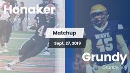 Matchup: Honaker vs. Grundy  2019