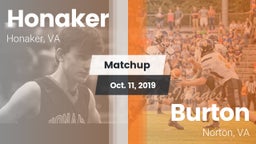 Matchup: Honaker vs. Burton  2019