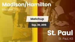 Matchup: Madison/Hamilton vs. St. Paul  2016