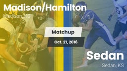 Matchup: Madison/Hamilton vs. Sedan  2016