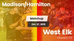 Matchup: Madison/Hamilton vs. West Elk  2016