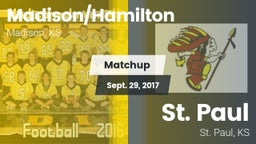 Matchup: Madison/Hamilton vs. St. Paul  2017