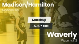 Matchup: Madison/Hamilton vs. Waverly  2018