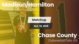 Matchup: Madison/Hamilton vs. Chase County  2018