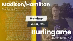 Matchup: Madison/Hamilton vs. Burlingame 2019