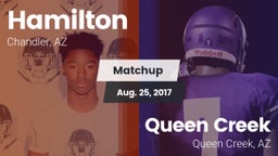 Matchup: Hamilton vs. Queen Creek  2017