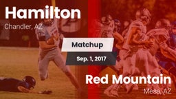 Matchup: Hamilton vs. Red Mountain  2017