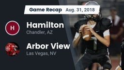 Recap: Hamilton  vs. Arbor View  2018