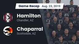 Recap: Hamilton  vs. Chaparral  2019