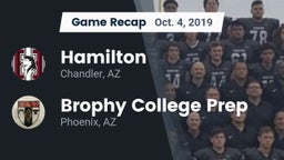 Recap: Hamilton  vs. Brophy College Prep  2019