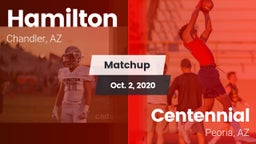 Matchup: Hamilton vs. Centennial  2020