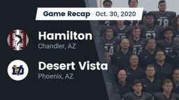 Recap: Hamilton  vs. Desert Vista  2020
