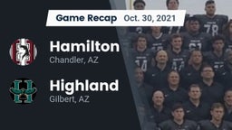 Recap: Hamilton  vs. Highland  2021