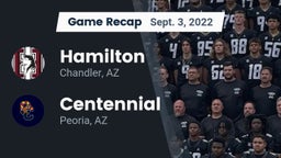 Recap: Hamilton  vs. Centennial  2022