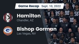 Recap: Hamilton  vs. Bishop Gorman  2022