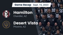 Recap: Hamilton  vs. Desert Vista  2023
