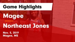 Magee  vs Northeast Jones  Game Highlights - Nov. 5, 2019