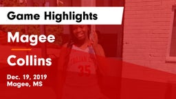 Magee  vs Collins  Game Highlights - Dec. 19, 2019