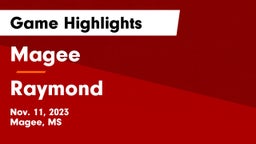 Magee  vs Raymond  Game Highlights - Nov. 11, 2023
