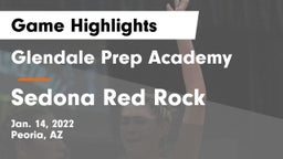 Glendale Prep Academy  vs Sedona Red Rock  Game Highlights - Jan. 14, 2022