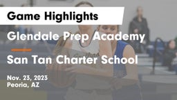 Glendale Prep Academy  vs San Tan Charter School Game Highlights - Nov. 23, 2023
