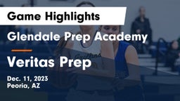 Glendale Prep Academy  vs Veritas Prep  Game Highlights - Dec. 11, 2023