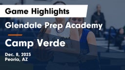 Glendale Prep Academy  vs Camp Verde  Game Highlights - Dec. 8, 2023