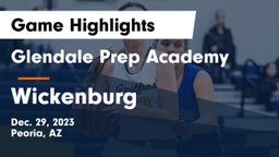 Glendale Prep Academy  vs Wickenburg  Game Highlights - Dec. 29, 2023