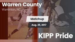Matchup: Warren County vs. KIPP Pride 2017
