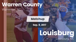 Matchup: Warren County vs. Louisburg  2017