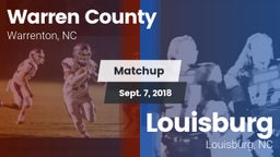 Matchup: Warren County vs. Louisburg  2018