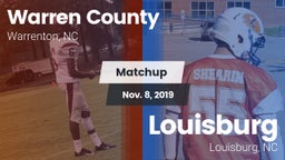 Matchup: Warren County vs. Louisburg  2019