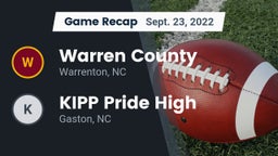 Recap: Warren County  vs. KIPP Pride High 2022
