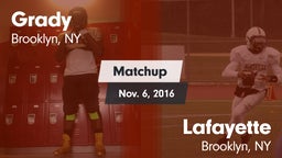 Matchup: Grady vs. Lafayette  2016