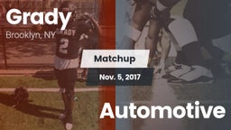 Matchup: Grady vs. Automotive 2017