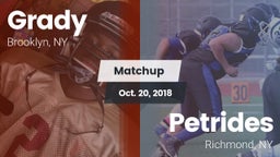 Matchup: Grady vs. Petrides  2018
