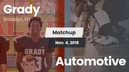 Matchup: Grady vs. Automotive 2018