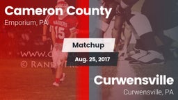 Matchup: Cameron County vs. Curwensville  2017