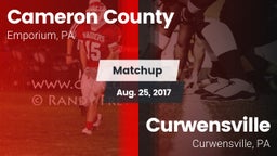Matchup: Cameron County vs. Curwensville  2017