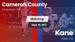 Matchup: Cameron County vs. Kane  2017