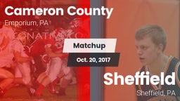 Matchup: Cameron County vs. Sheffield  2017