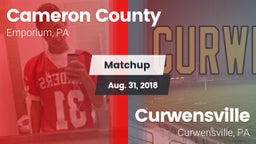 Matchup: Cameron County vs. Curwensville  2018