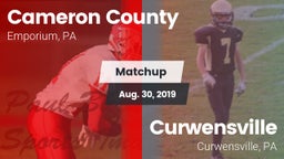 Matchup: Cameron County vs. Curwensville  2019