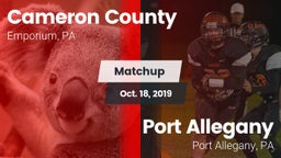 Matchup: Cameron County vs. Port Allegany  2019