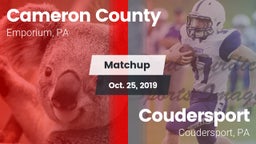 Matchup: Cameron County vs. Coudersport  2019