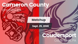 Matchup: Cameron County vs. Coudersport  2020