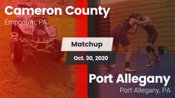 Matchup: Cameron County vs. Port Allegany  2020