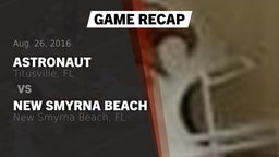 Recap: Astronaut  vs. New Smyrna Beach  2016