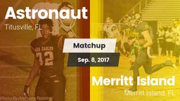 Matchup: Astronaut vs. Merritt Island  2017