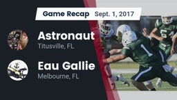 Recap: Astronaut  vs. Eau Gallie  2017
